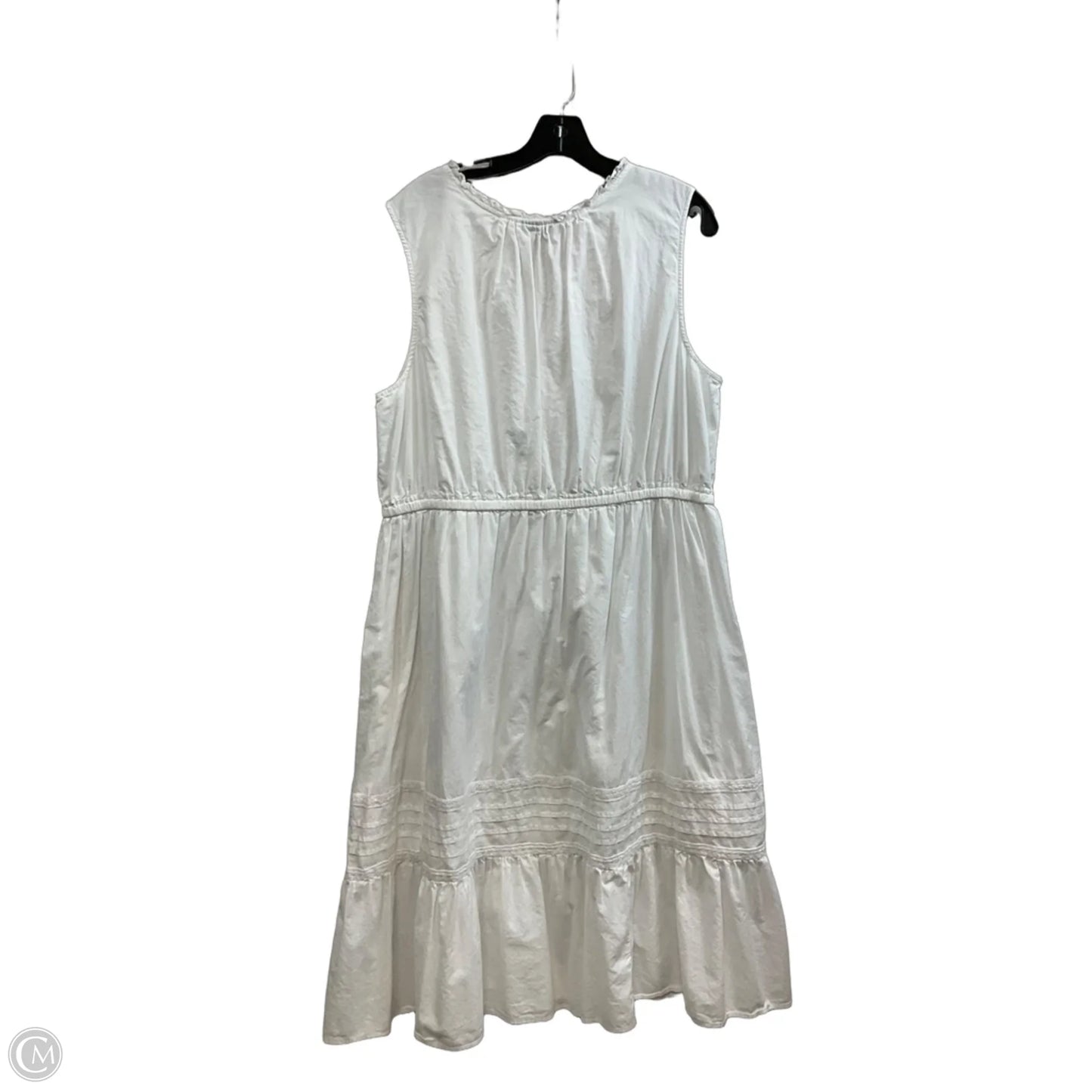 Dress Casual Short By Style And Company In White, Size: Xxl