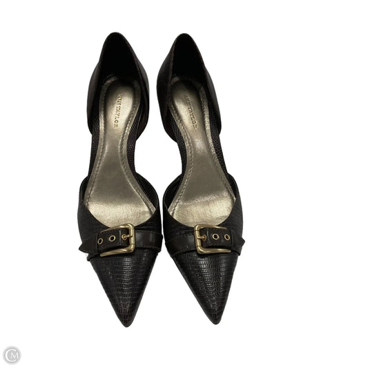 Shoes Heels Stiletto By Ann Taylor In Brown, Size: 9