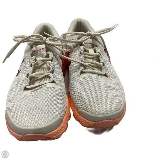 Shoes Athletic By Under Armour In Cream, Size: 11