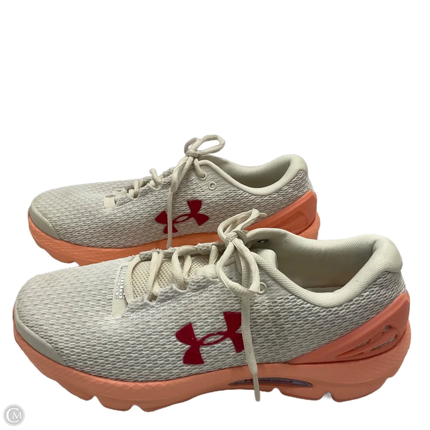 Shoes Athletic By Under Armour In Cream, Size: 11
