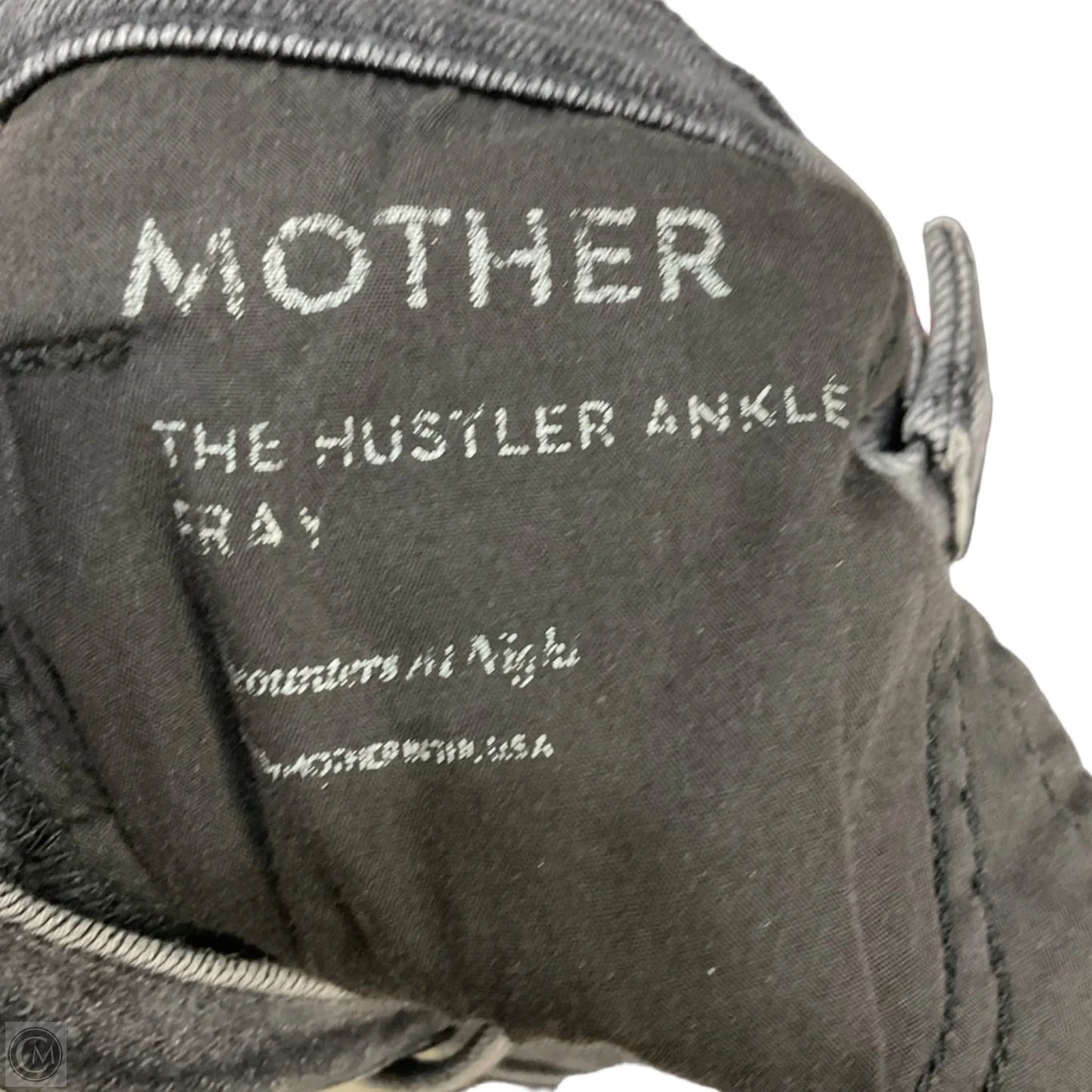 Jeans Boot Cut By Mother In Black Denim, Size: 4