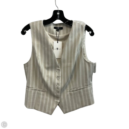 Vest Other By 7 For All Mankind In Brown, Size: L