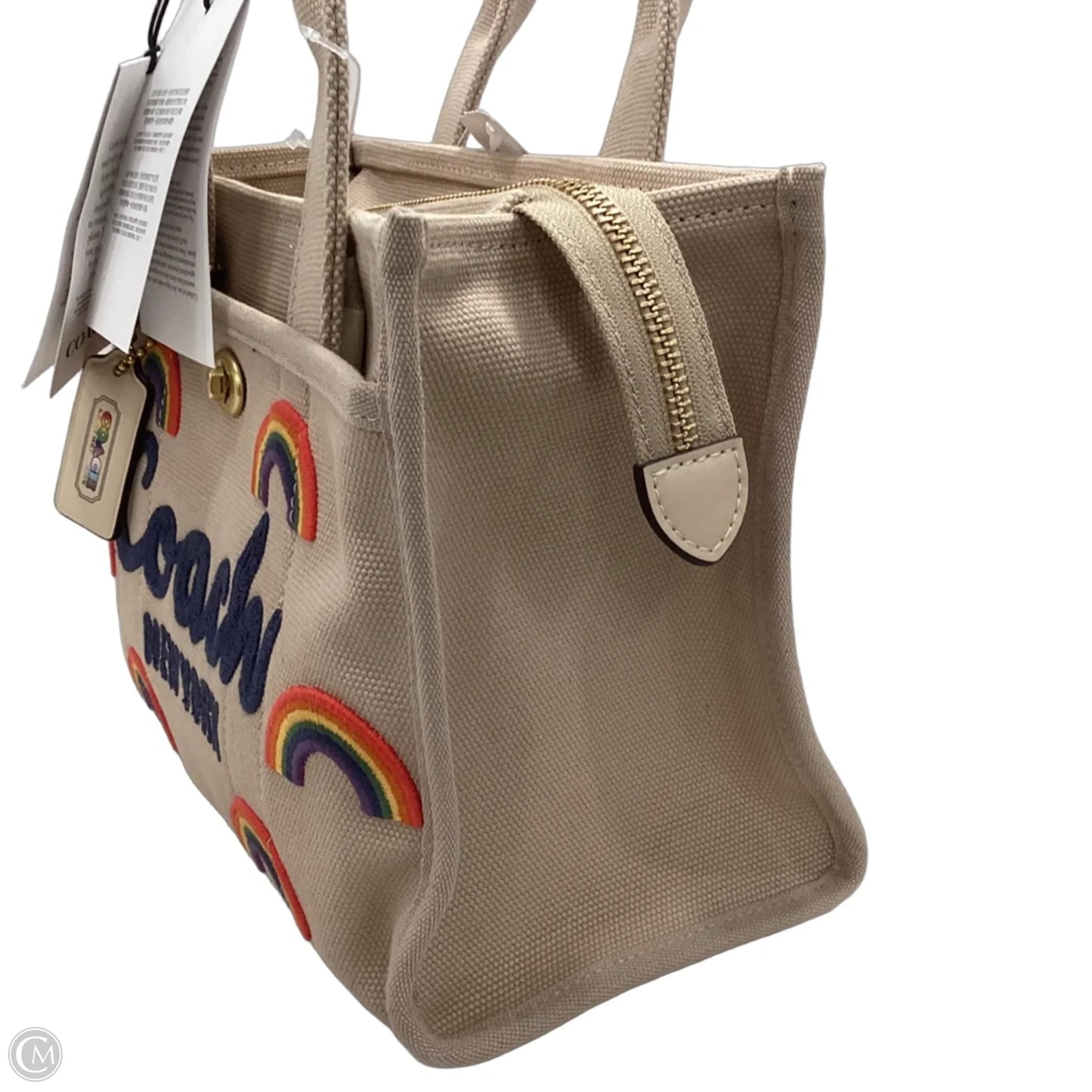 Handbag Designer By Coach, Size: Medium