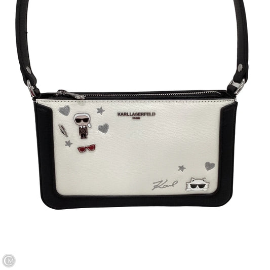 Handbag Designer By Karl Lagerfeld, Size: Medium