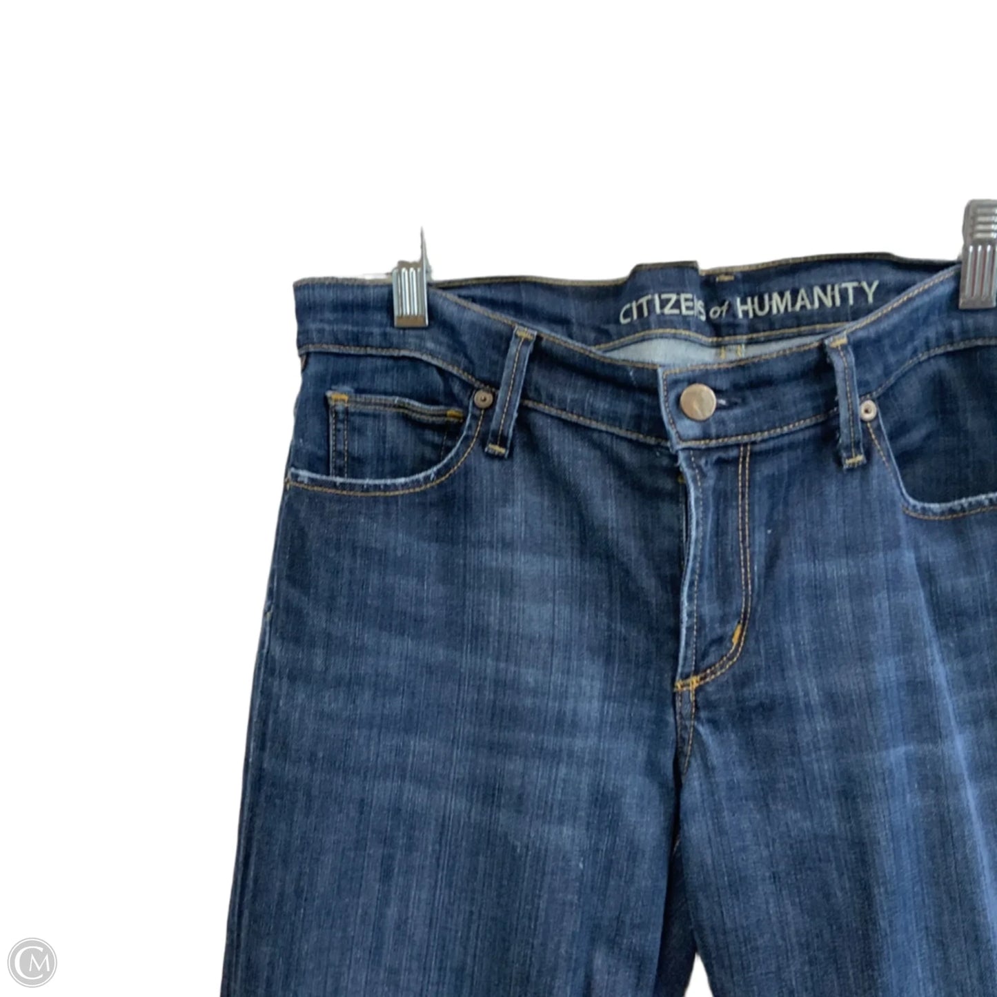 Jeans Boot Cut By Citizens Of Humanity In Blue Denim, Size: 10