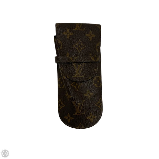Sunglass Case Luxury Designer By Louis Vuitton, Size: Small