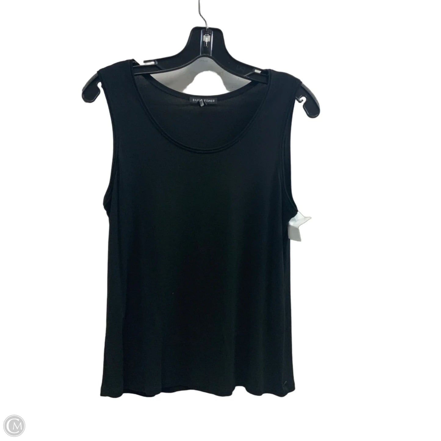 Top Sleeveless By Eileen Fisher In Black, Size: S