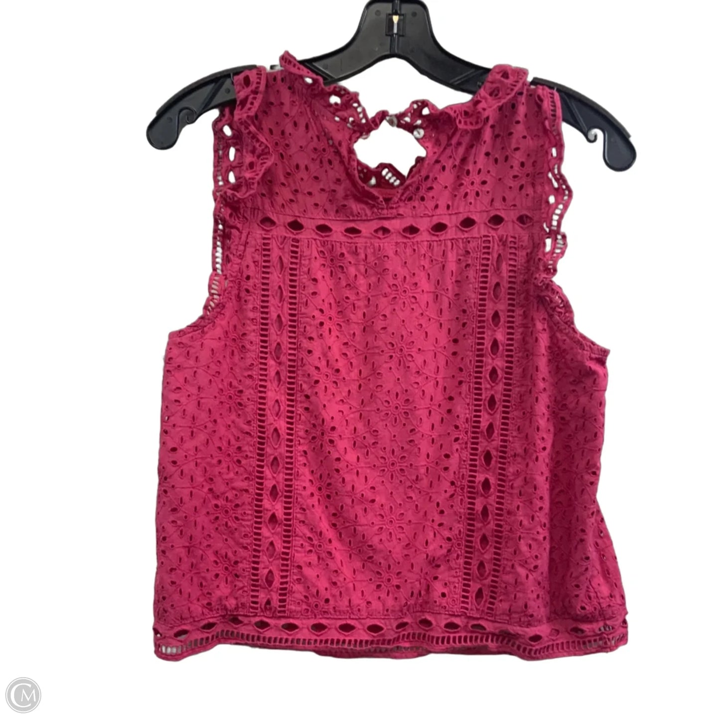 Top Sleeveless By Maeve In Pink, Size: Xs
