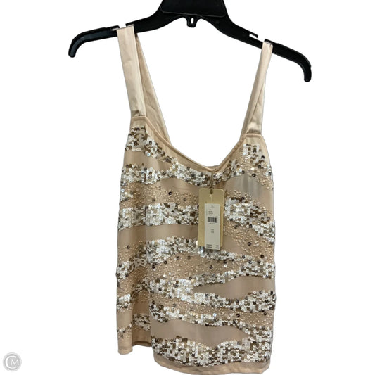 Top Sleeveless By Anthropologie In Beige, Size: Xs