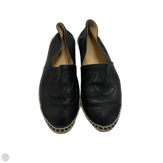 Shoes Luxury Designer By Chanel In Black, Size: 7.5