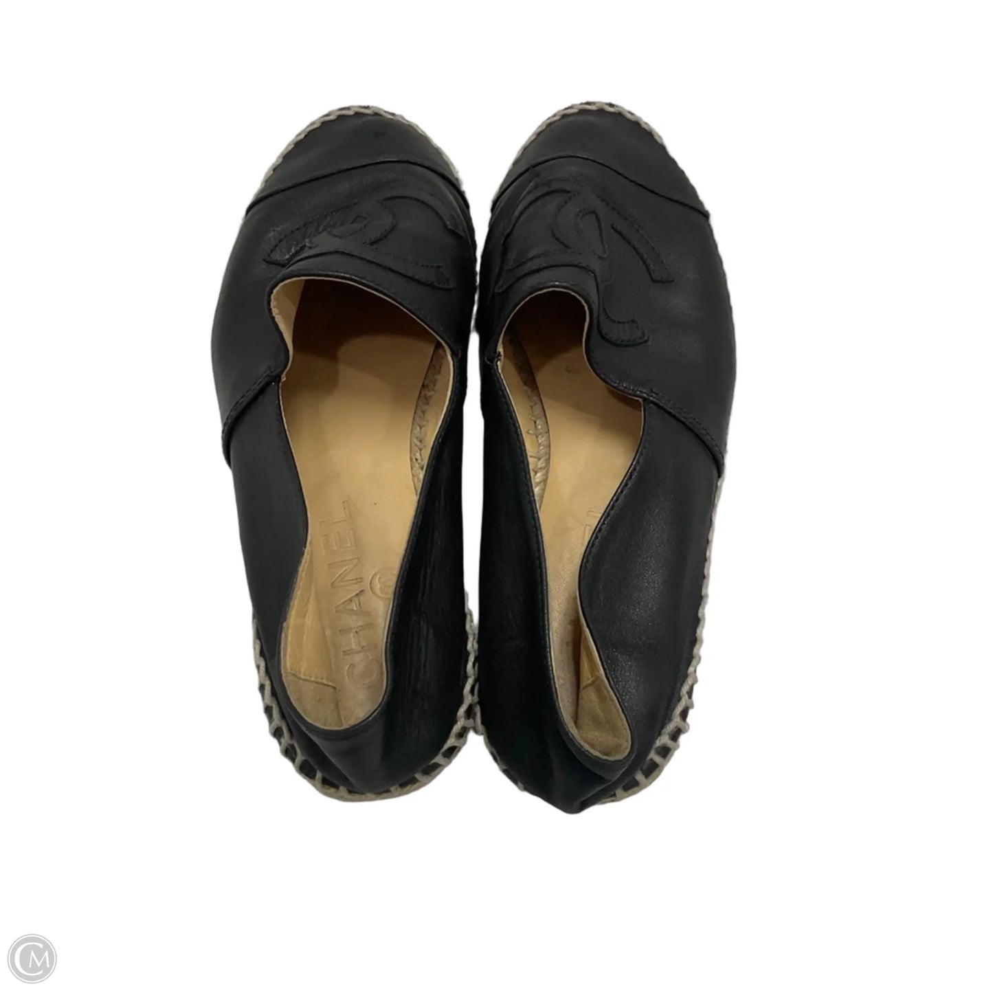 Shoes Luxury Designer By Chanel In Black, Size: 7.5