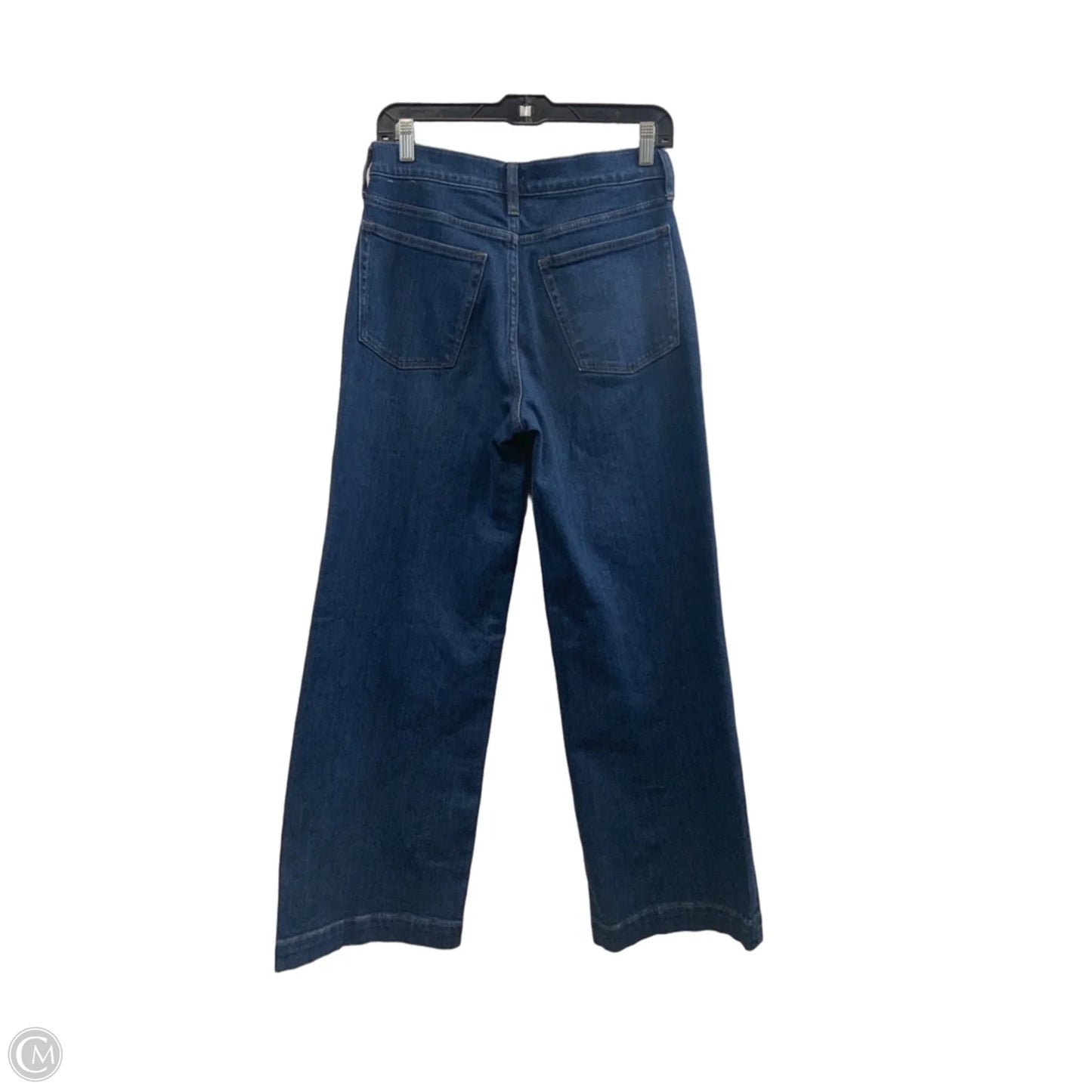 Jeans Wide Leg By J. Crew In Blue Denim, Size: 2