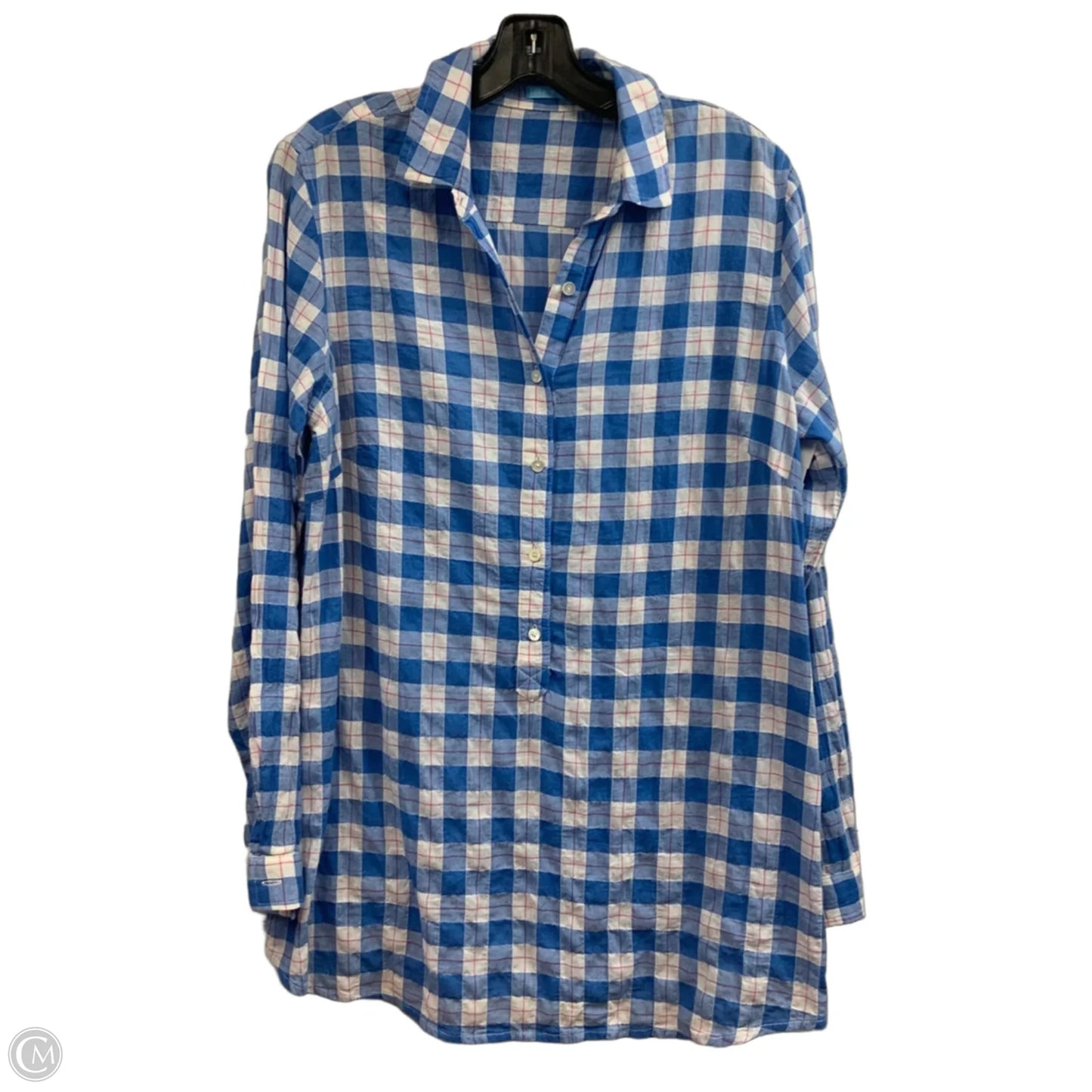 Top Long Sleeve By J Mclaughlin In Blue, Size: Xs