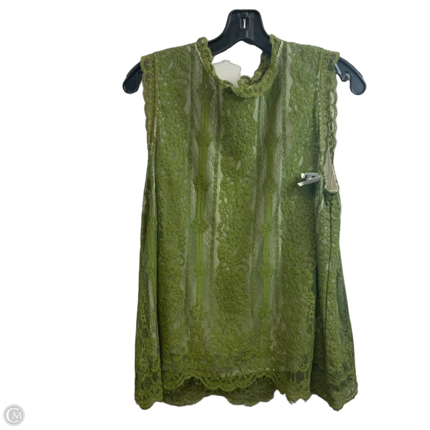 Top Sleeveless By Sundance In Green, Size: L