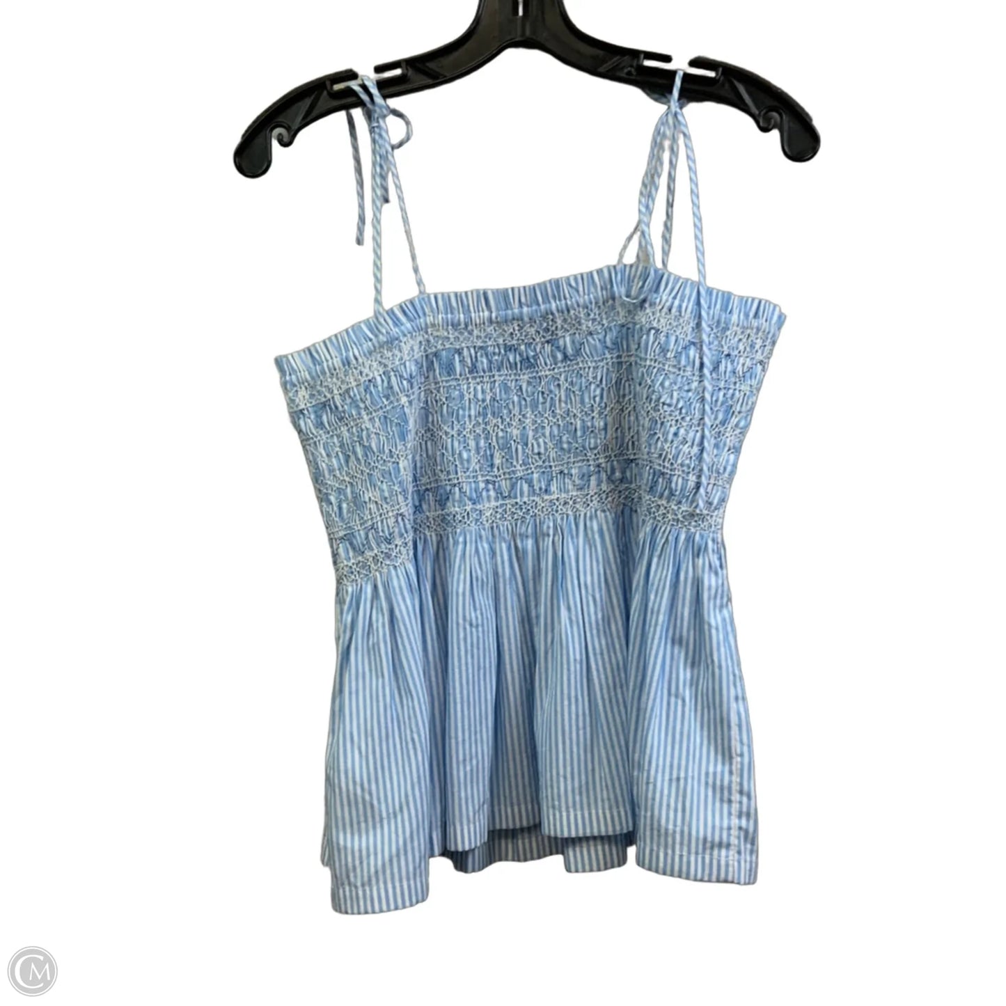 Top Sleeveless By J. Crew In Blue, Size: S