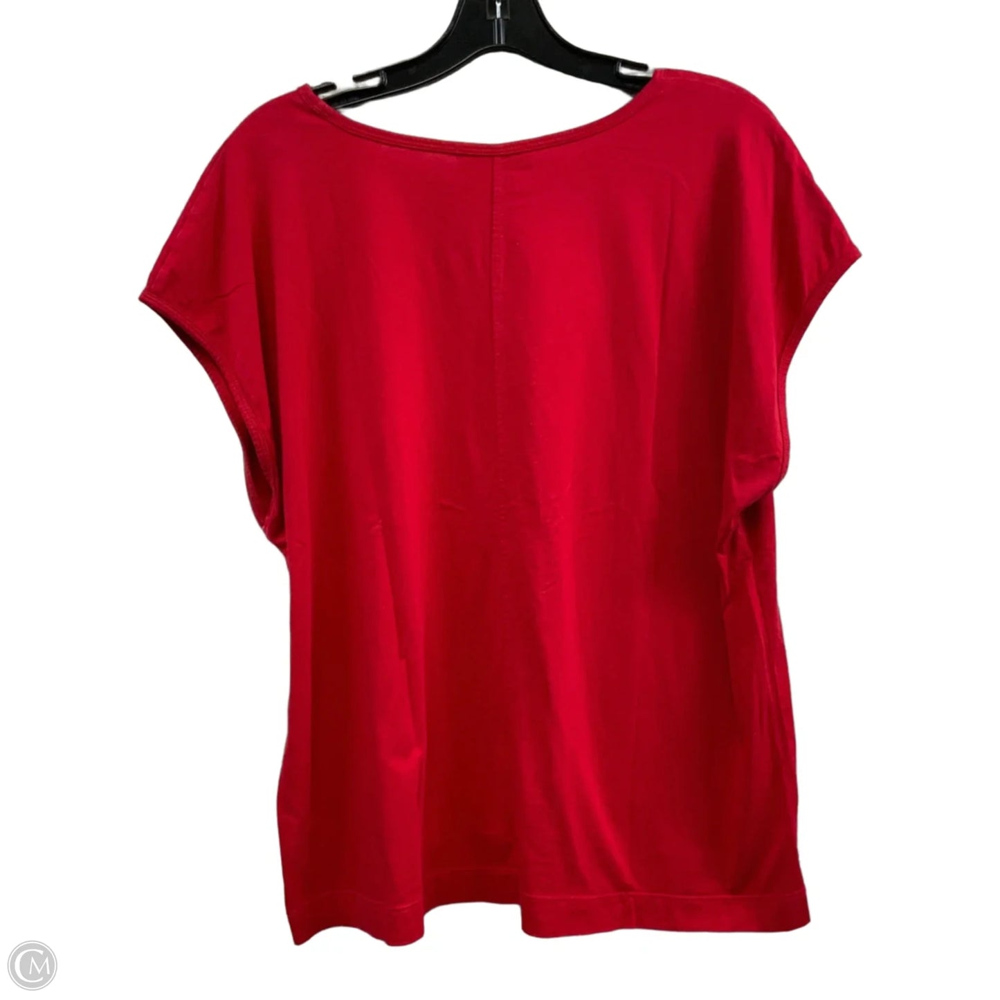 Top Sleeveless By Coldwater Creek In Red, Size: L