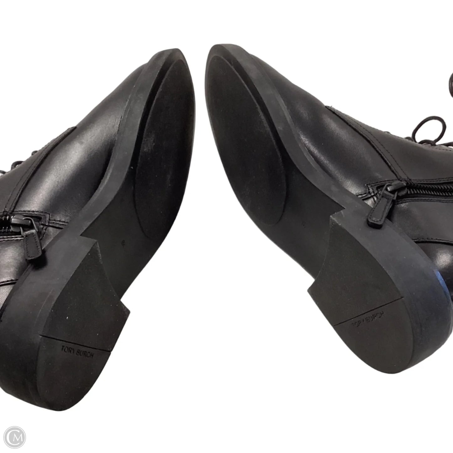 Boots Designer By Tory Burch In Black, Size: 8.5