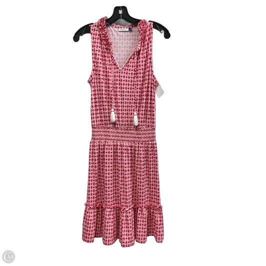 Dress Casual Short By Cabana Life In Pink, Size: S