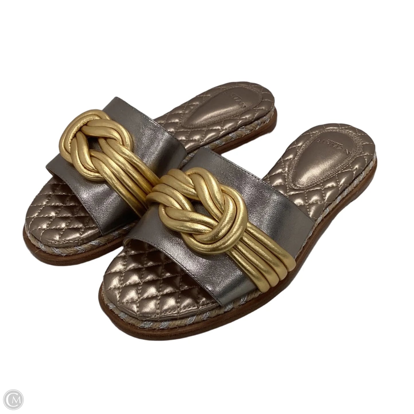 Sandals Flats By Alexandre Birman In Gold, Size: 8