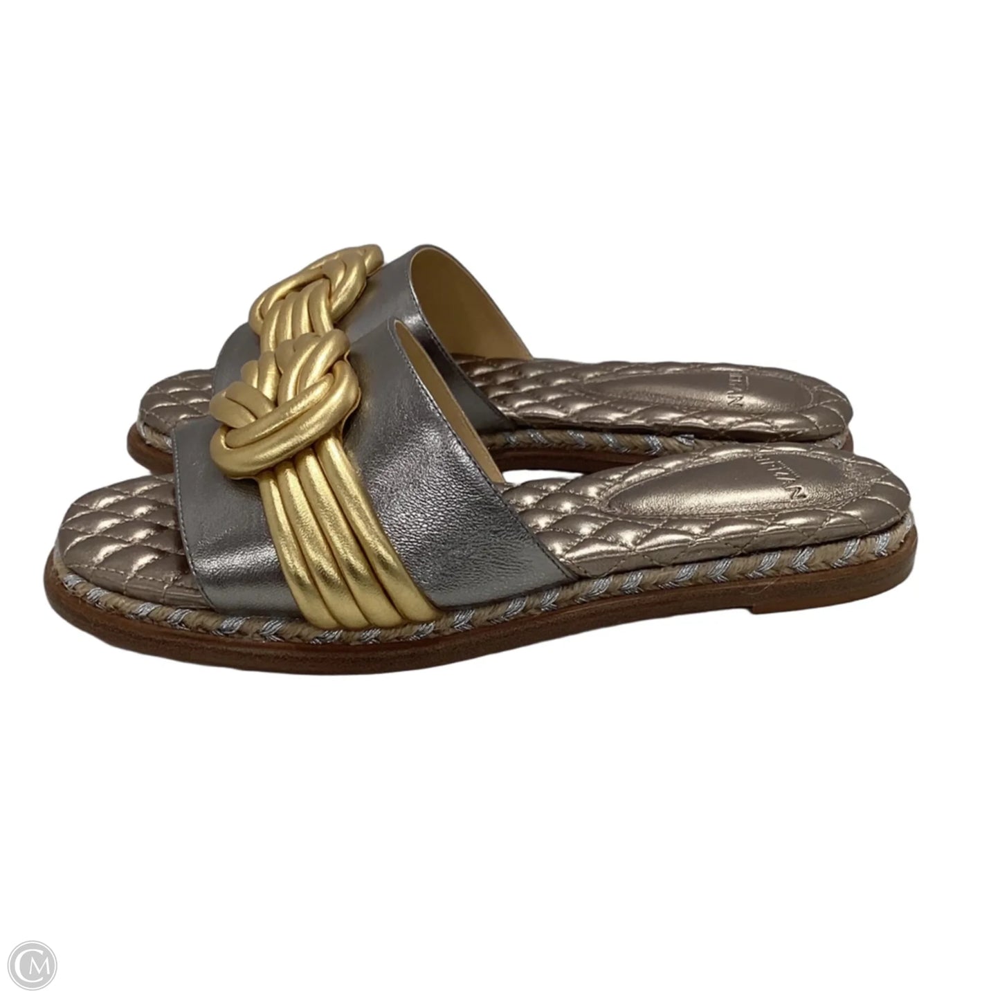 Sandals Flats By Alexandre Birman In Gold, Size: 8