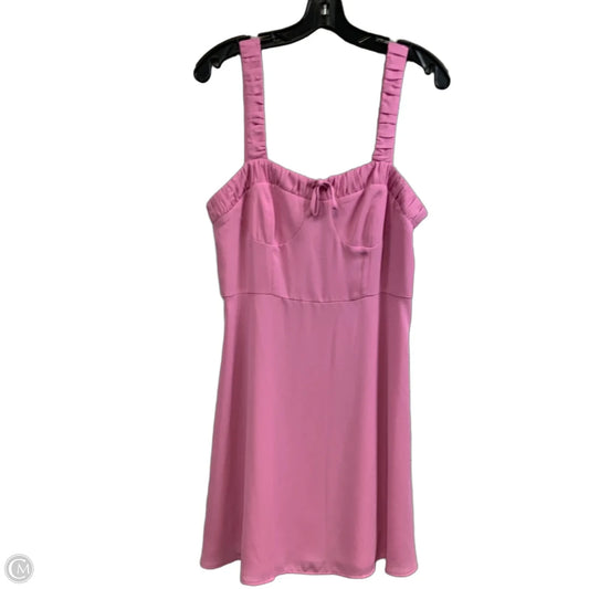 Dress Casual Short By Gianni Bini In Pink, Size: M