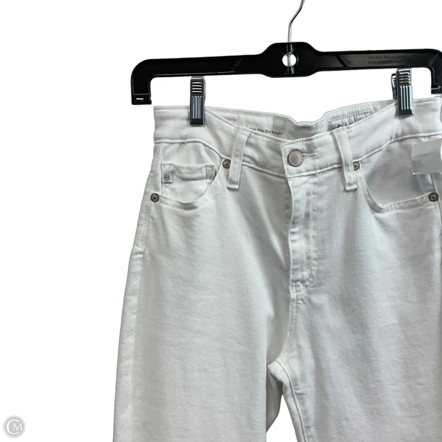 Jeans Skinny By Adriano Goldschmied In White Denim, Size: 0