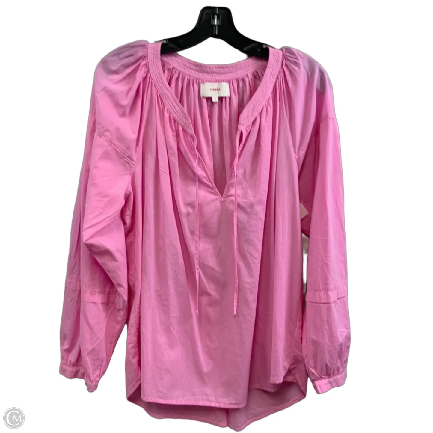 Top Long Sleeve By XIRENA In Pink, Size: M