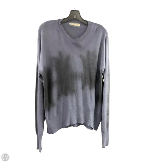 Sweater Cashmere By Parker Blue In Blue, Size: L