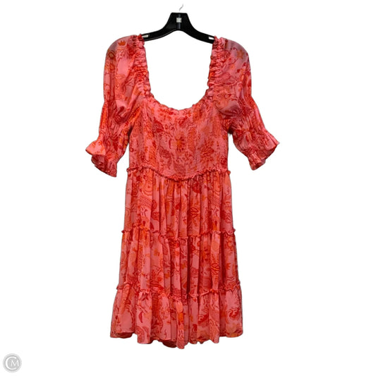 Dress Casual Short By Cinq A Sept In Orange, Size: M