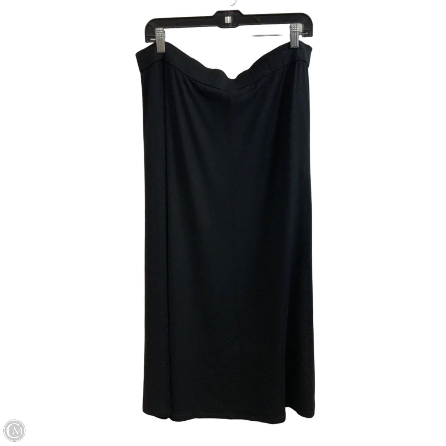 Skirt Midi By Eileen Fisher In Black, Size: M