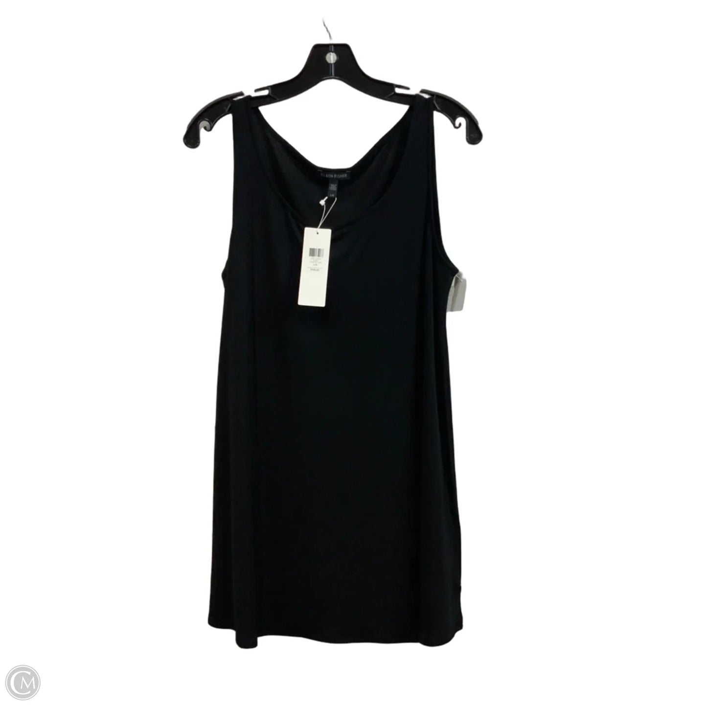 Top Sleeveless By Eileen Fisher In Black, Size: L