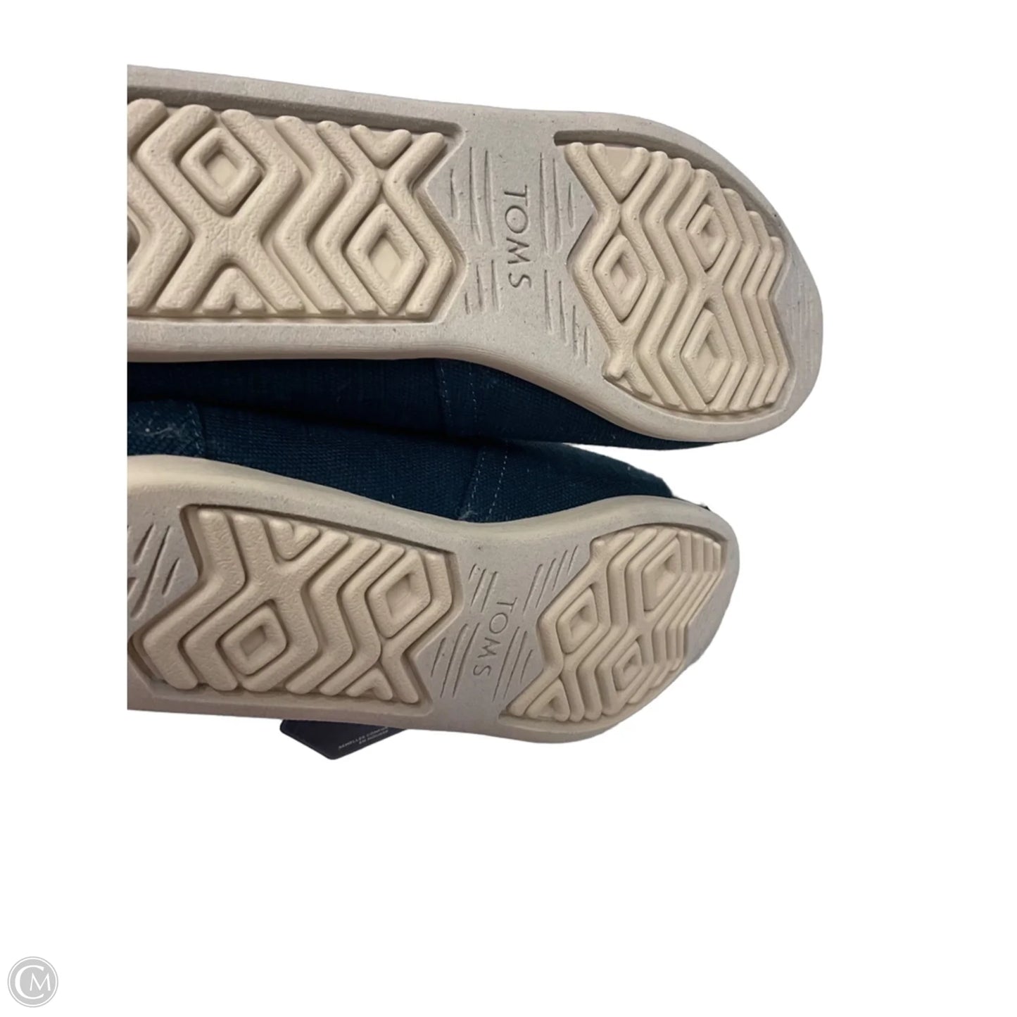 Shoes Flats By Toms In Blue, Size: 9.5