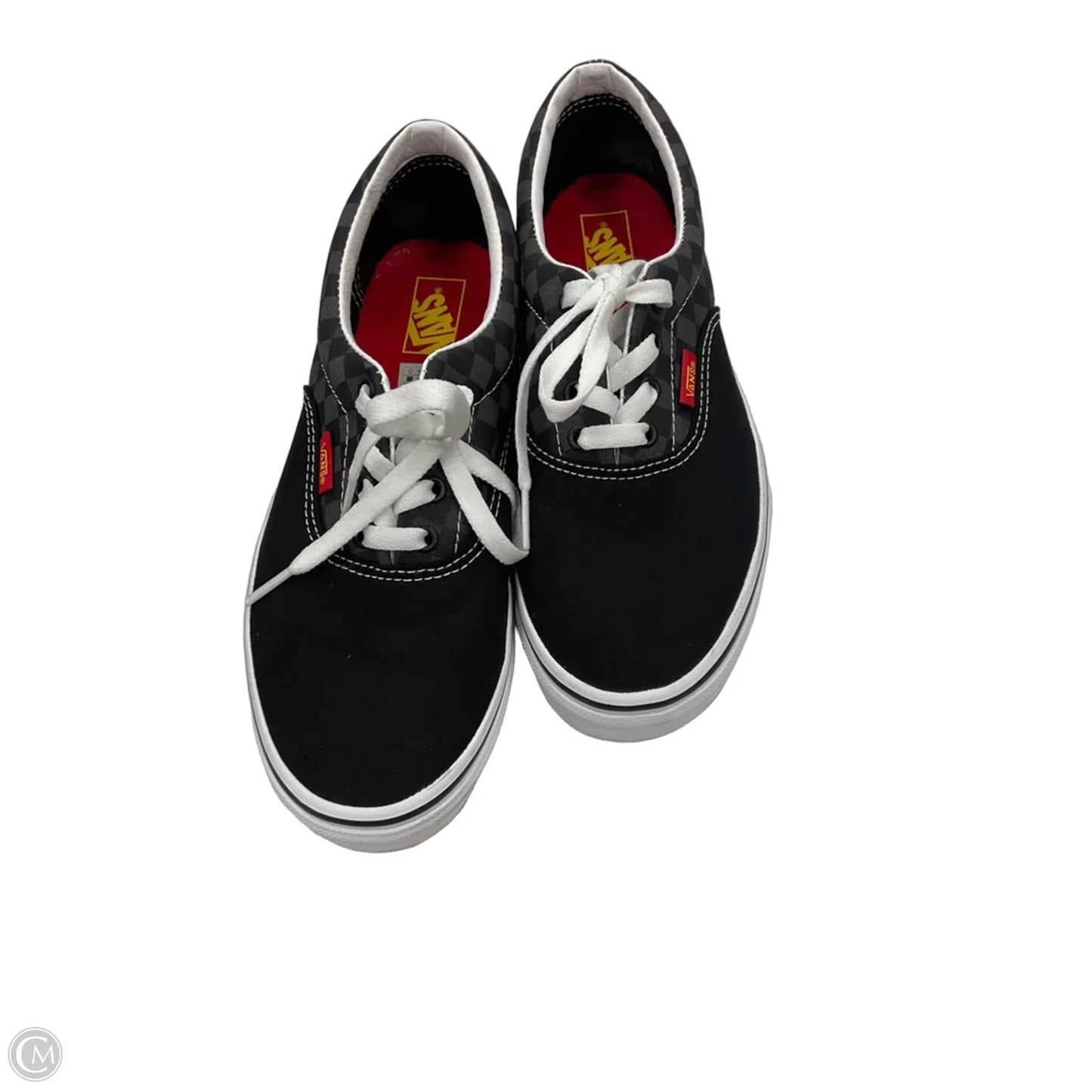 Shoes Sneakers By Vans In Black, Size: 6.5