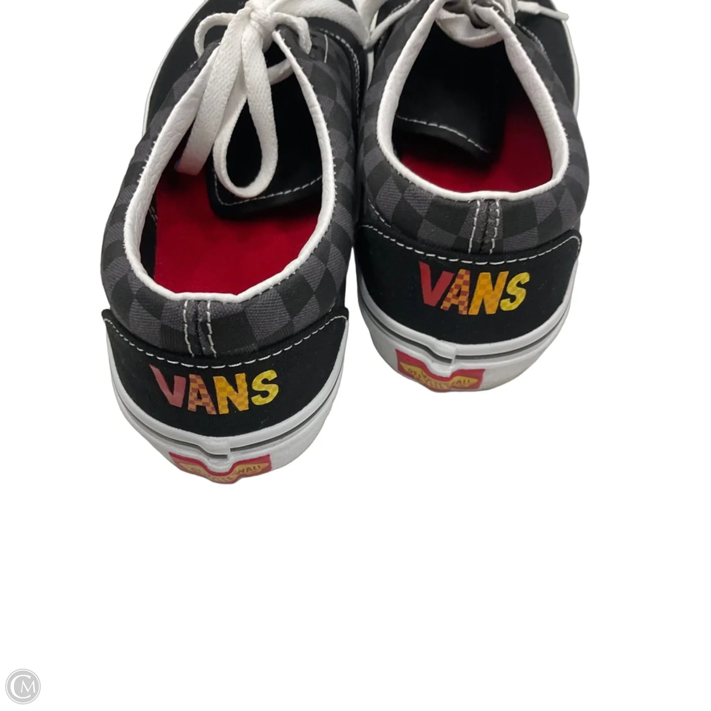 Shoes Sneakers By Vans In Black, Size: 6.5