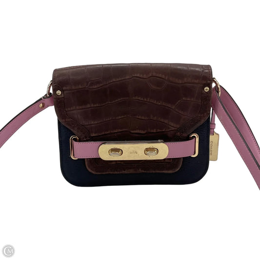 Crossbody Designer By Coach, Size: Small