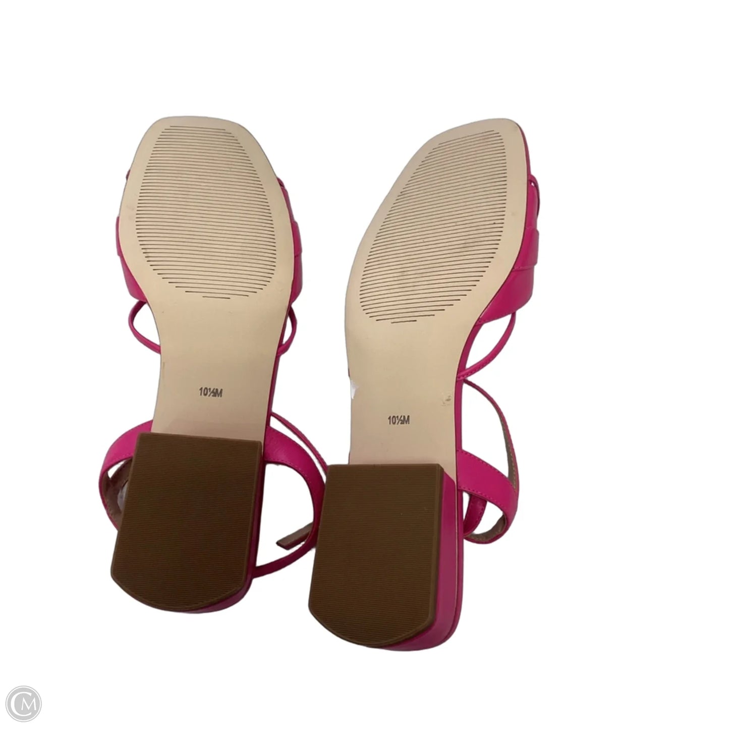 Sandals Flats By Talbots In Pink, Size: 10.5