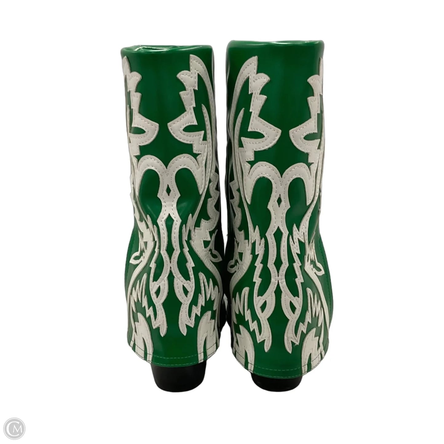 Boots Western By Azalea Wang In Green, Size: 8.5
