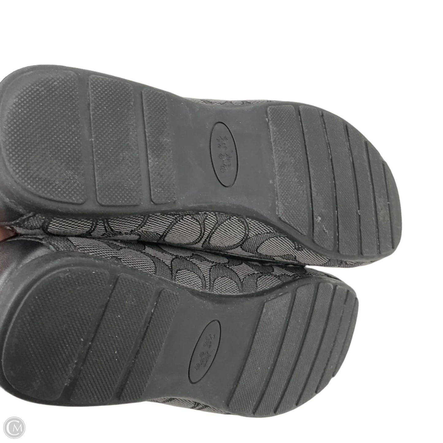 Shoes Designer By Coach In Black, Size: 7.5