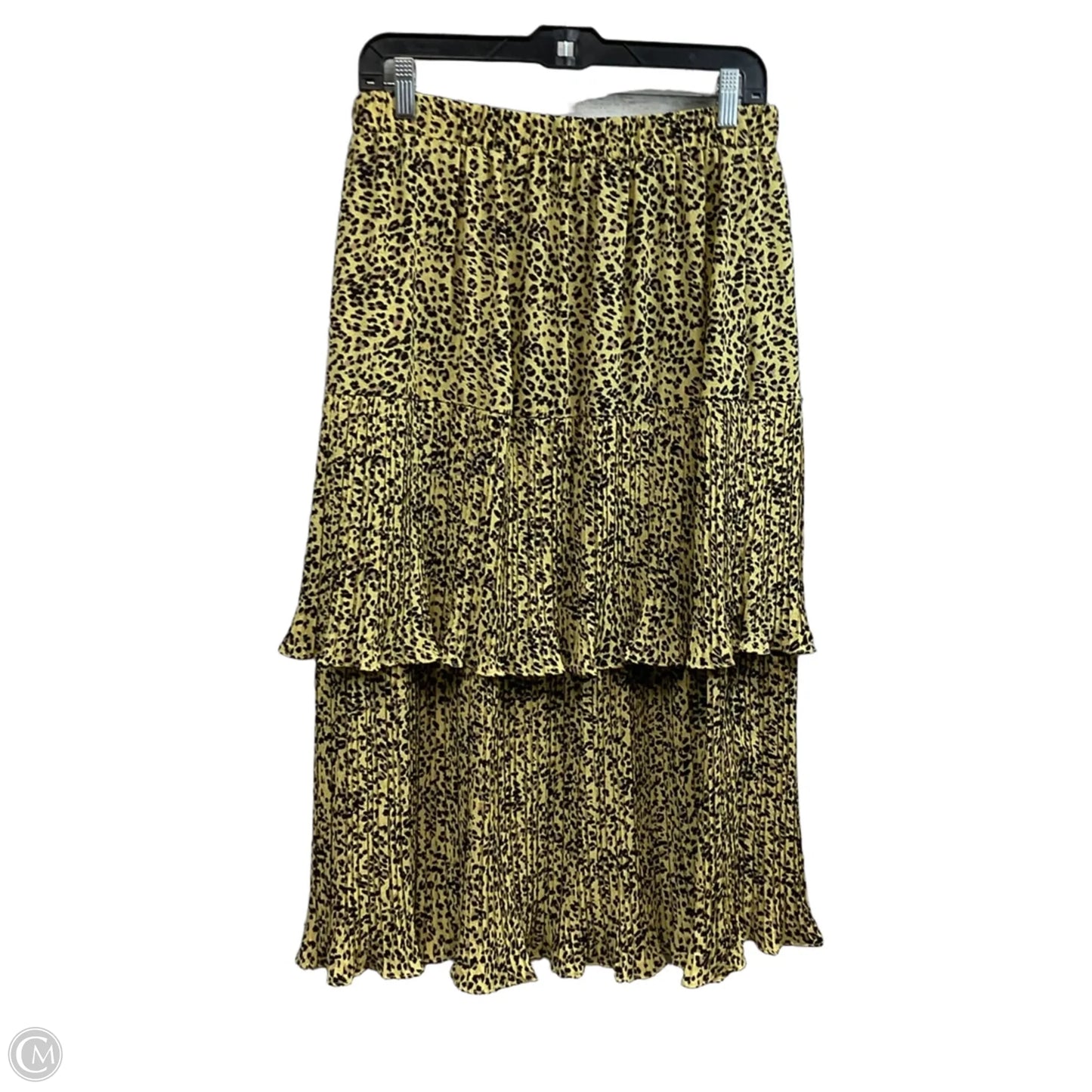 Skirt Midi By Easel In Animal Print, Size: L
