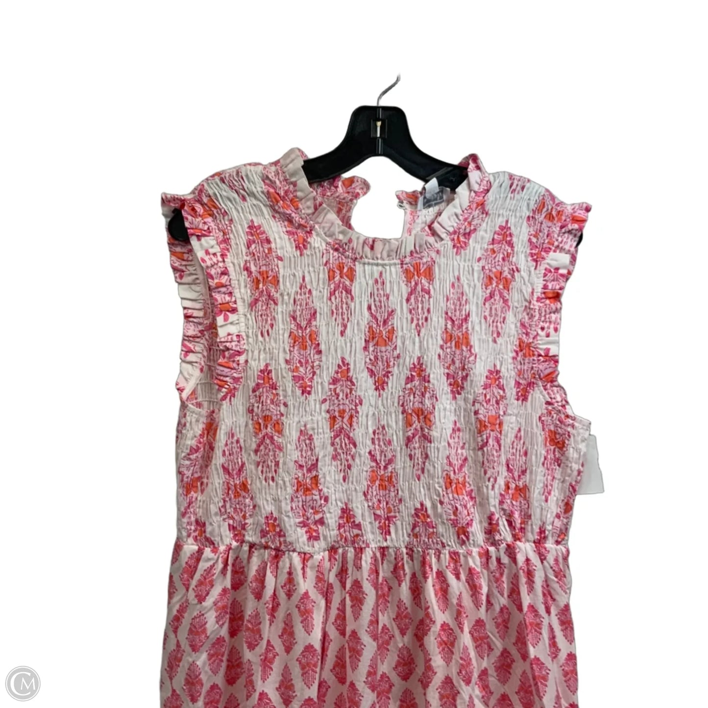 Dress Casual Maxi By Mudpie In Pink, Size: L