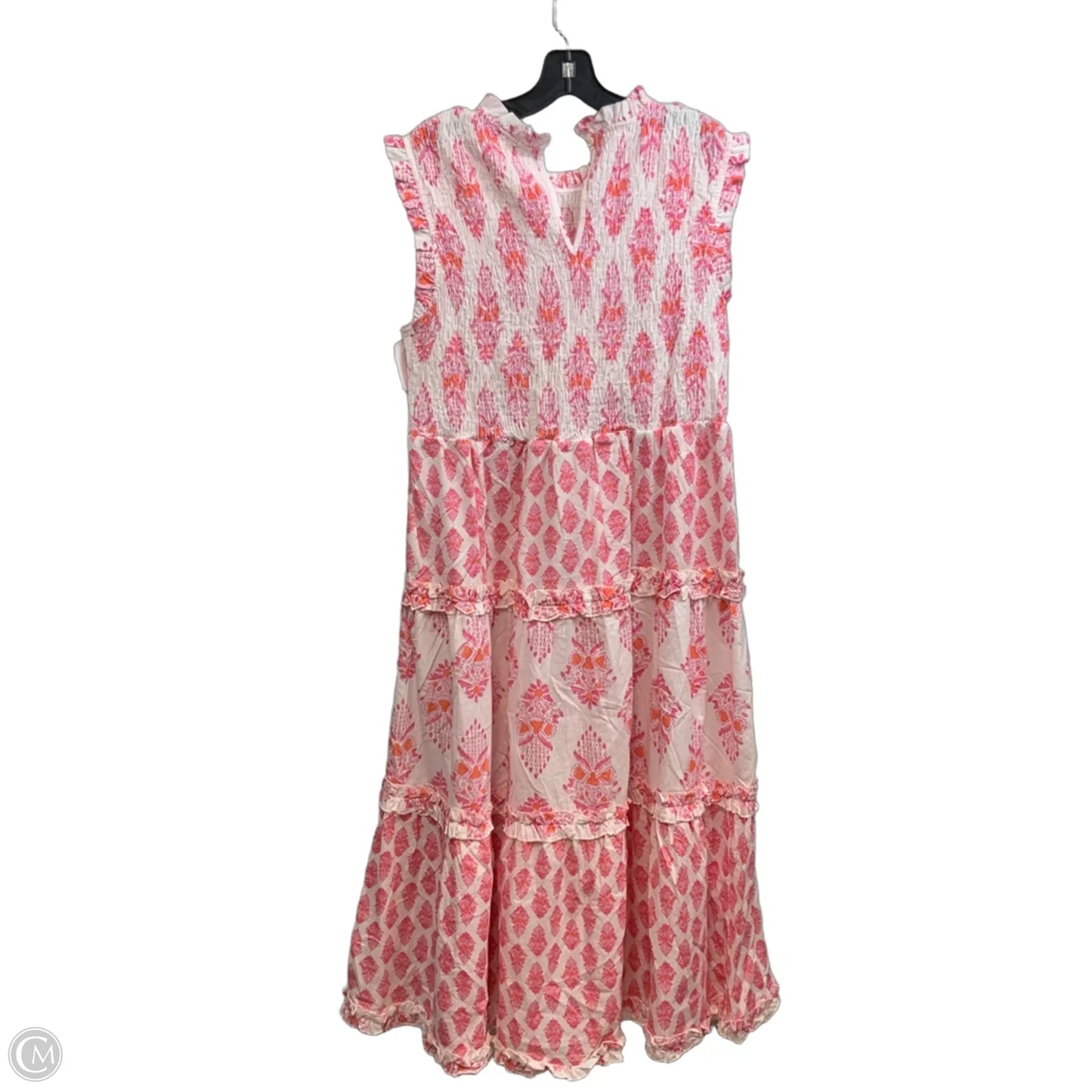 Dress Casual Maxi By Mudpie In Pink, Size: L