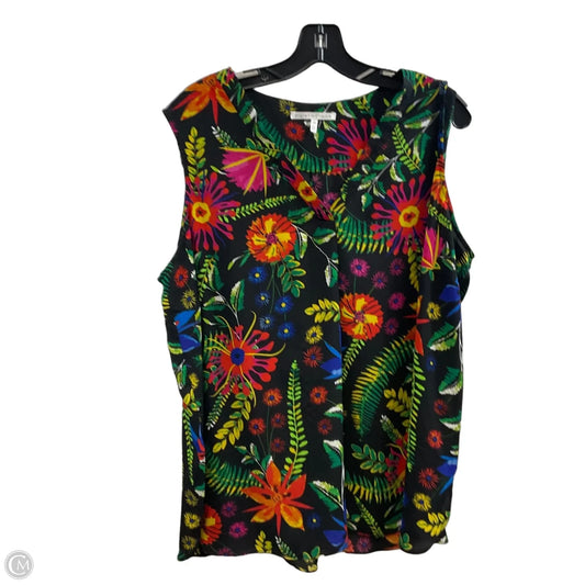 Top Sleeveless By Violet And Claire In Black, Size: 2x