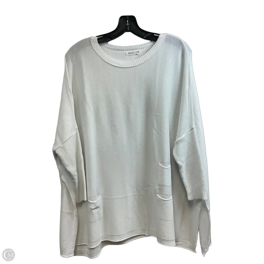 Sweater By Mer Sea In White, Size: Osfm