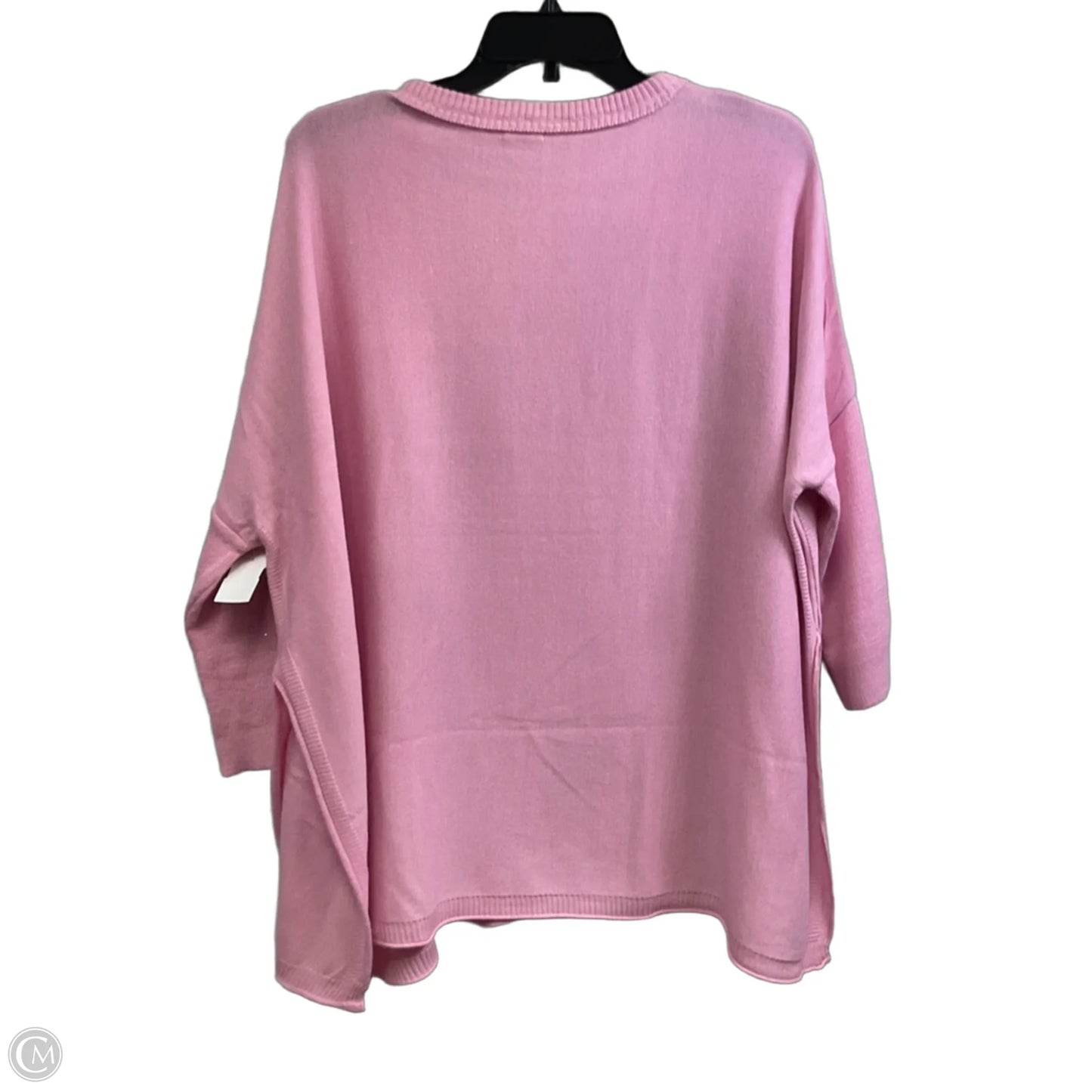 Sweater By Mer Sea In Pink, Size: Osfm
