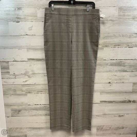 Pants Cropped By Hilary Radley In Black & Cream, Size: M