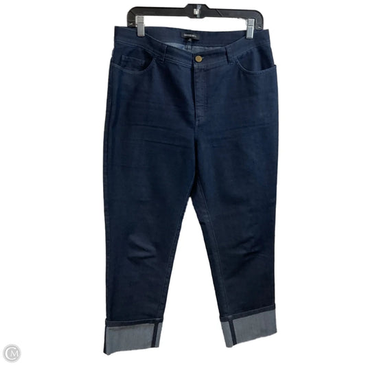 Jeans Designer By Lafayette 148 In Blue Denim, Size: 12