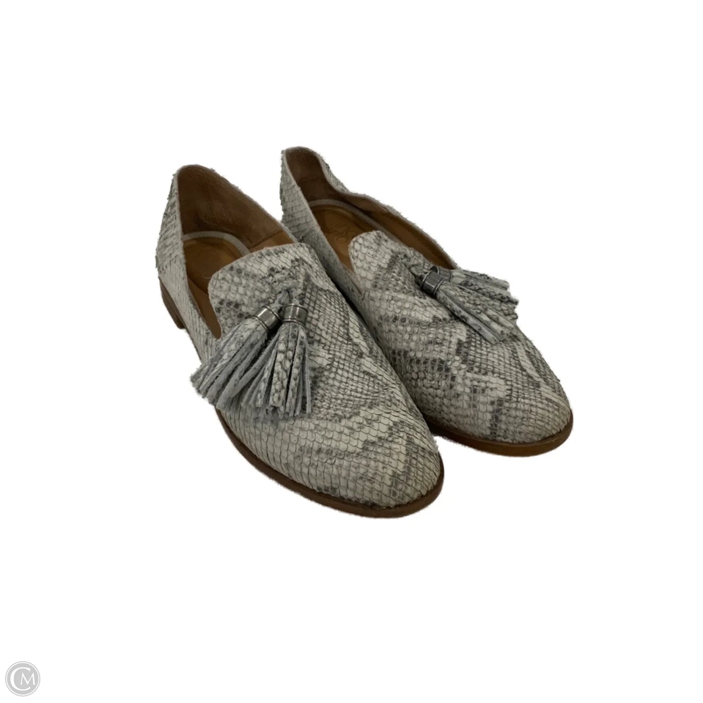 Shoes Flats By Franco Sarto In Snakeskin Print, Size: 8.5