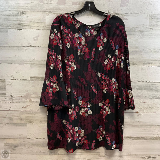 Top Long Sleeve By J. Jill In Black, Size: Xl