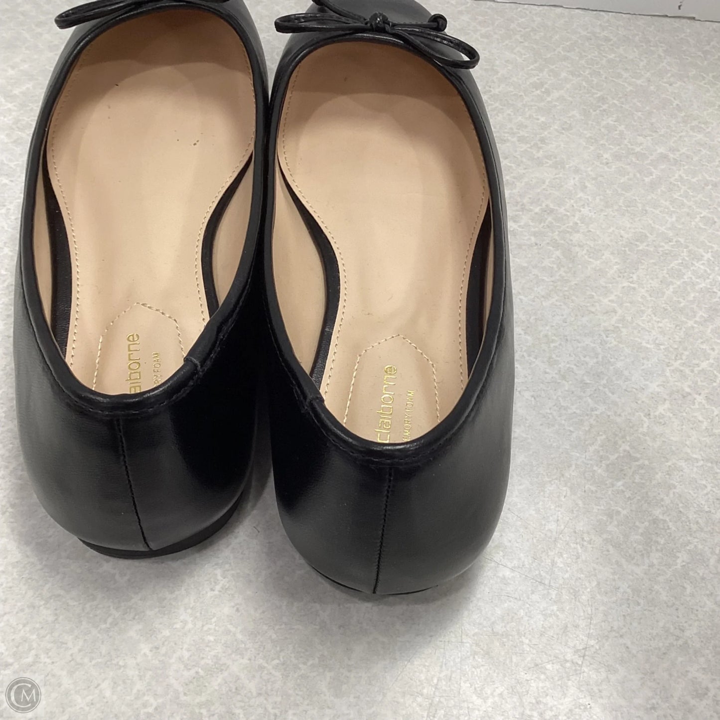 Shoes Flats By Liz Claiborne In Black, Size: 10