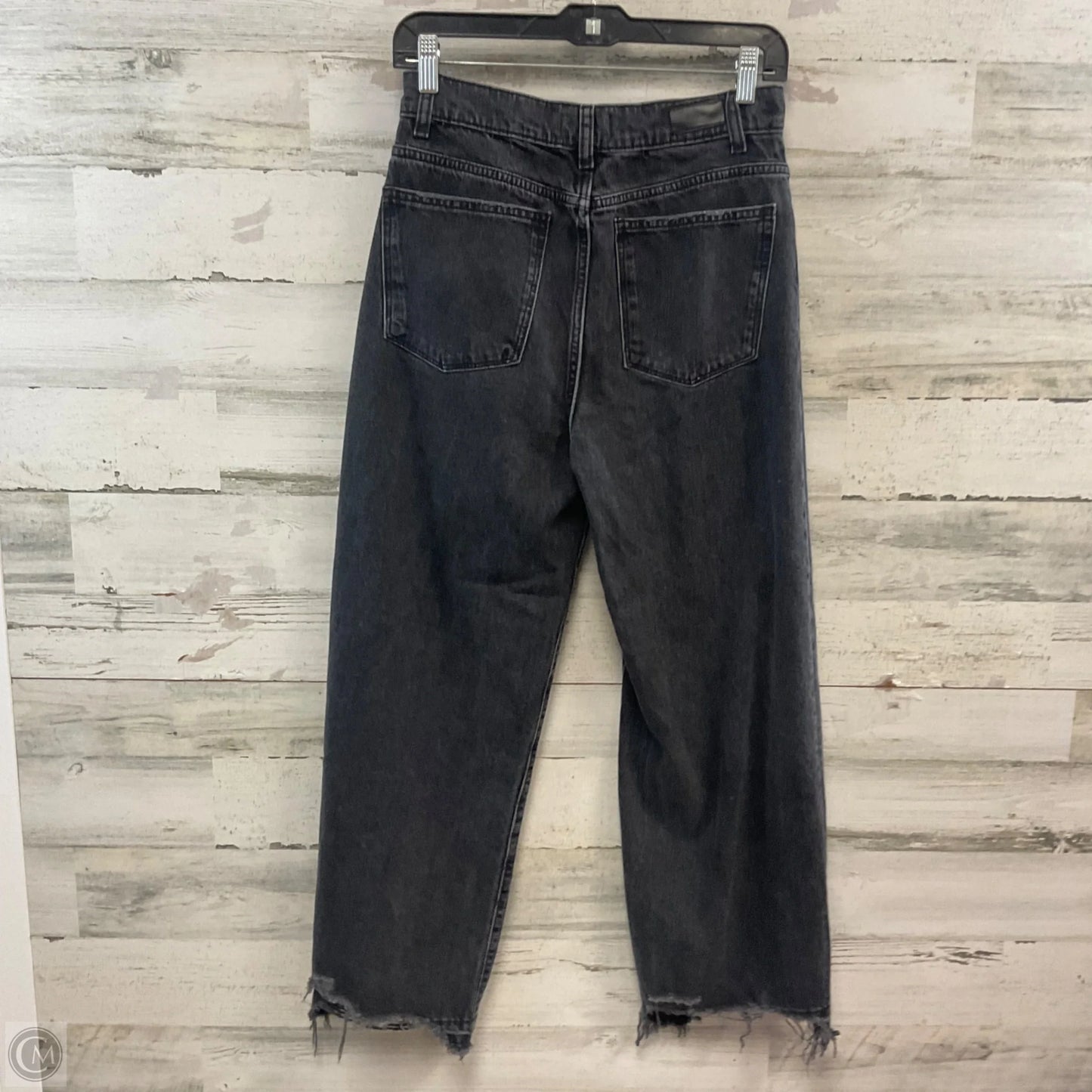 Jeans Wide Leg By Dl1961 In Black Denim, Size: 4